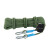 哥尔姆 安全绳 登山辅助绳 救援绳 户外徒步 军绿色 12mm绳子 10米 RL039