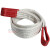国标加厚加粗吊装带扁平白色扁平尼龙布工业吊车吊绳起重 1吨1米
