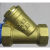 Y形过滤器双内丝黄铜空调增压泵铜质丝口 DN25一寸中体175克