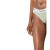 Calvin Klein 618女士NATURALSMINERAL时尚棉料染色比基尼 Eco Green XS