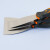 赫思迪格 JG-195 油灰刀 碳钢加厚铲刀刮刀腻子刀 清洁刮刀刮墙填缝抹灰腻子刀 5寸