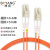 博扬 千兆多模电信级光纤跳线lc-lc(UPC) 8米 OM1 62.5/125多模双芯双工跳纤光纤线 BY-8552M1