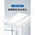 FLKL集成吊顶led厨房灯嵌入式300x300x600卫生间吸顶铝扣平板灯 2只装商用白边(60x60方灯)95w白