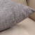 多兰诗（Duolanshi）抱枕靠垫 北欧简约纯色可拆洗亚麻抱枕套 沙发办公室床头汽车抱枕 气质灰 45*45cm【抱枕含芯】