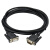 适用 PC-PPI编程电缆S7-200plc串口数据线RS232转485 黑色 经济型串口 3M