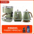 德龙（Delonghi）/咖啡机 ECO310 橄榄绿三件套+手摇磨豆机+