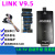 适用于JLINK V9 V11仿真ARM烧录STM32单片机开发板JTAG串口SWD自动升 套餐1V9.5标配3.3兼5V喷锡工艺 中文外壳