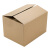 伏兴 大号搬家纸箱 加厚特硬瓦楞纸箱打包箱包装箱收纳箱 5层特硬 50*50*50cm(无扣手)10只装