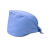 安巧象  工作包头帽口腔科男女医生护士纽扣薄款纯色涤棉包头帽 C6藏蓝色 