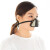 双呼吸阀鼻罩防雾霾尾气防工业粉尘打磨煤矿电焊透气易呼吸不捂脸 TX活性炭滤棉30片（无鼻罩）