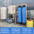定制洺膜工业RO纯水机直饮水设备农村地下井水去离子水净水器纯水 500L纯水设备