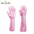 尚和手套（SHOWA）清洁手套 防水耐磨加长款手套 厨房保暖清洁手套 丝滑款 S 35cm 710249