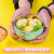 筷戈碗个人专用304不锈钢碗家用儿童双层防摔防烫创意卡通 12cm 【304不锈钢碗】黄色