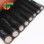 1*6MM2单芯国标铜网屏蔽控制电源隔离抗干扰电缆线现货 黑色 25m x 1芯 x 6平方毫米