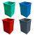收纳圆形内胆玻璃钢内桶户外铝塑内筒垃圾桶环卫果皮箱定制桶方形 玻璃钢方桶30*40*45cm