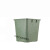 户外垃圾桶内桶果皮箱内胆不锈钢镀锌方桶玻璃钢铁皮内筒圆形 橡塑方桶30*34*35cm