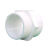 卓炫（ZHUOXUAN)    PVC给水管件 外螺直接 外丝直接 pvc管材 Φ20(100个装)