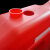 宽选工品 三孔PE塑料红色小水马 防撞分道隔离墩移动围栏 135*75cm