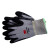 双安 3M防滑耐磨防护手套舒适透气工作劳防手套加强防滑型 一副 灰色 L