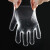 科邦 检查手套 一次性薄膜（PE）卫生手套 100只/袋 7