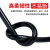 金龙羽 国标铜芯电线电缆屏蔽线RVVP4*1.0平方电梯随行电缆线100米/卷 黑色
