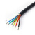 ABDT 高温线耐高温电缆线硅橡胶软护套平方5芯6芯8芯12546电源线Y 7X0.3平方/米零卖不退换 外径7.