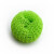钢丝球纳米纤维清洁球洗碗刷锅彩色塑料钢丝球手柄厨房不伤锅不掉丝 10个球+1短柄+1长柄 颜色随机