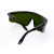 德威狮1064nm激光打标机雕刻机防护眼镜美容仪红外线镭雕切割焊接护目镜 黑架墨绿镜片加厚眼镜袋