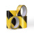 欧冕 PVC警示胶带 地板胶带斑马线胶带 安全胶带定位标识贴 黑黄30mm*33m