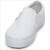 VANS范斯情侣款时尚经典帆布鞋一脚蹬白色运动板鞋春秋新款EYEW00 白色 42
