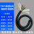 800万次 TRVV 超高柔性 拖链电缆2-3-4-5-6-7-8-10-40芯编码器信号控制线 高柔拖链线（0.2m㎡ 无氧江铜） 雾面黑色 16芯 (数字编码线芯)