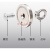 圆形磁铁强力磁铁高强磁力钕汝吸铁石打捞圆形吊环大号强性磁铁吸盘FZB D25 +吊环 (5个装)