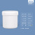 水杉特厚PE锡膏罐150ml 500ml 1KG塑钢泥基膜罐螺旋塑料罐 螺旋罐600ml-白色(160个身/箱)