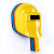 LISM塑料电焊面罩一体式手持耐摔电气焊接防护面罩塑料 蓝色