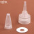 透明尖嘴挤压瓶 实验室颜料分装塑料滴瓶 150ml十个装