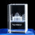 子木雅居创意水晶内雕香港纽约世界地标建筑模型3D旅游纪念品摆件水晶定制 新加坡 5*5*8厘米