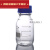 德国Duran杜兰schott瓶螺口蓝盖瓶透明透明丝口蓝盖试剂 250ml德国肖特瓶