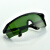 邦固 电焊工眼镜护目镜 浅绿3付（送眼镜袋+布）