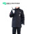 多功能保安大衣 1件 黑色160码 冬季保暖工作服男女棉袄 加厚中长 加厚中长款黑色170码