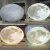 狮奥利兴月球吊灯玻璃3D灯星球灯户外月亮灯大号圆球创意装饰餐厅酒吧铺商 3D陨坑月球-直径250cm(三色光)