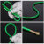 绿钢丝绳包塑葡萄架 遮阳网大棚猕猴桃百香果专用 晾衣绳 2毫米直径 10米(送卡头2个)
