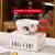天喜（TIANXI）创意马克杯办公室家用杯子高颜值女生情侣对杯陶瓷水杯早餐咖啡杯 草莓女孩红色-礼盒装