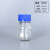 加厚玻璃GL45蓝盖试剂瓶密封化学实验瓶耐腐蚀样品瓶红盖四氟垫瓶 棕色2000ml蓝盖+硅胶圈