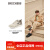 斯凯奇（Skechers）男鞋运动休闲鞋子男 新款网面透气鞋 潮流舒适 232398-灰褐色/TPE 42.5