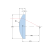 联合光科 K9平凸透镜 光学实验平凸透镜D＝10mm F 12.5~25mm 未镀膜 ／增透膜 100187  F=16mm  NIR