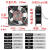 12038机柜电箱电焊机电柜排气散热冷却小风扇380V 工业轴流风机 120*120*38mm风扇(380V)+2铁网