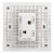 罗格朗 LEGRAND 开关插座面板 简悦系列 单开双控 陶瓷白F6R/31/2/3B(定制)