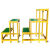 本睿电工双层高压凳双层凳移动式梯凳玻璃钢高低可绝缘平台凳电力 一层 高40cm*30*50