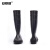 安赛瑞 PVC塑胶防滑高筒雨靴 13815 黑色 43码 1双
