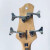 WARMOTH     芬达款4弦电贝斯Millenium 4枫木琴颈JAZZ款式库存JB贝司 39英寸 红色 电贝斯